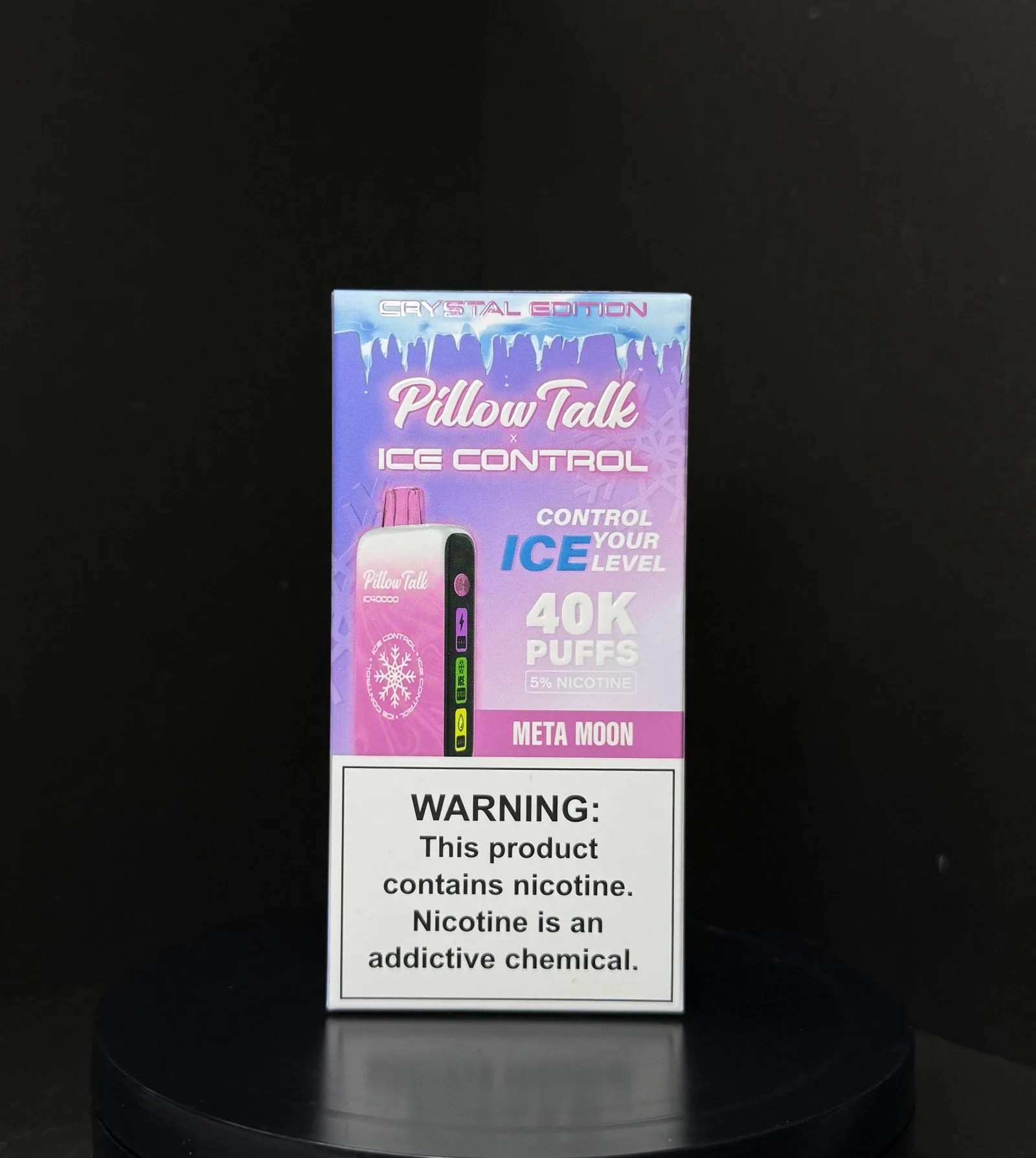 PILLOW TALK ICE CONTROL 40000 затяжек [регулировка льда,перезаряжаемый]